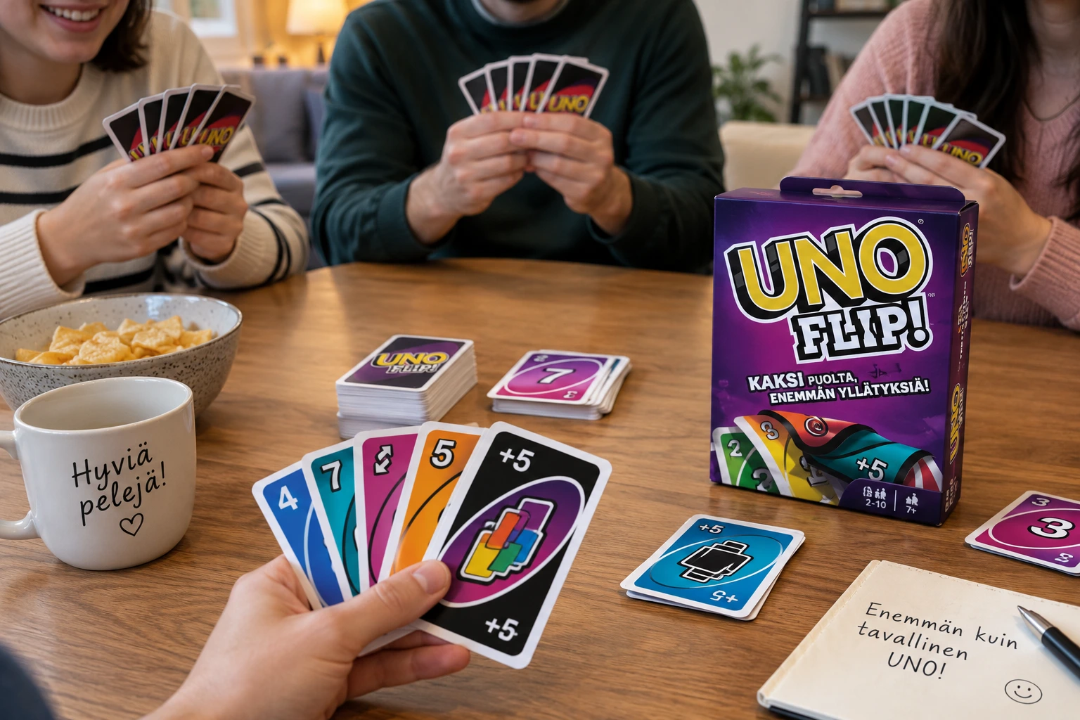 UNO Flip säännöt